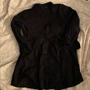 Super cute black long tunic